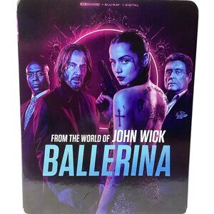 From the World of John Wick: Ballerina, Keanu Reeves, 4K Ultra HD+Blu-ray 2025
